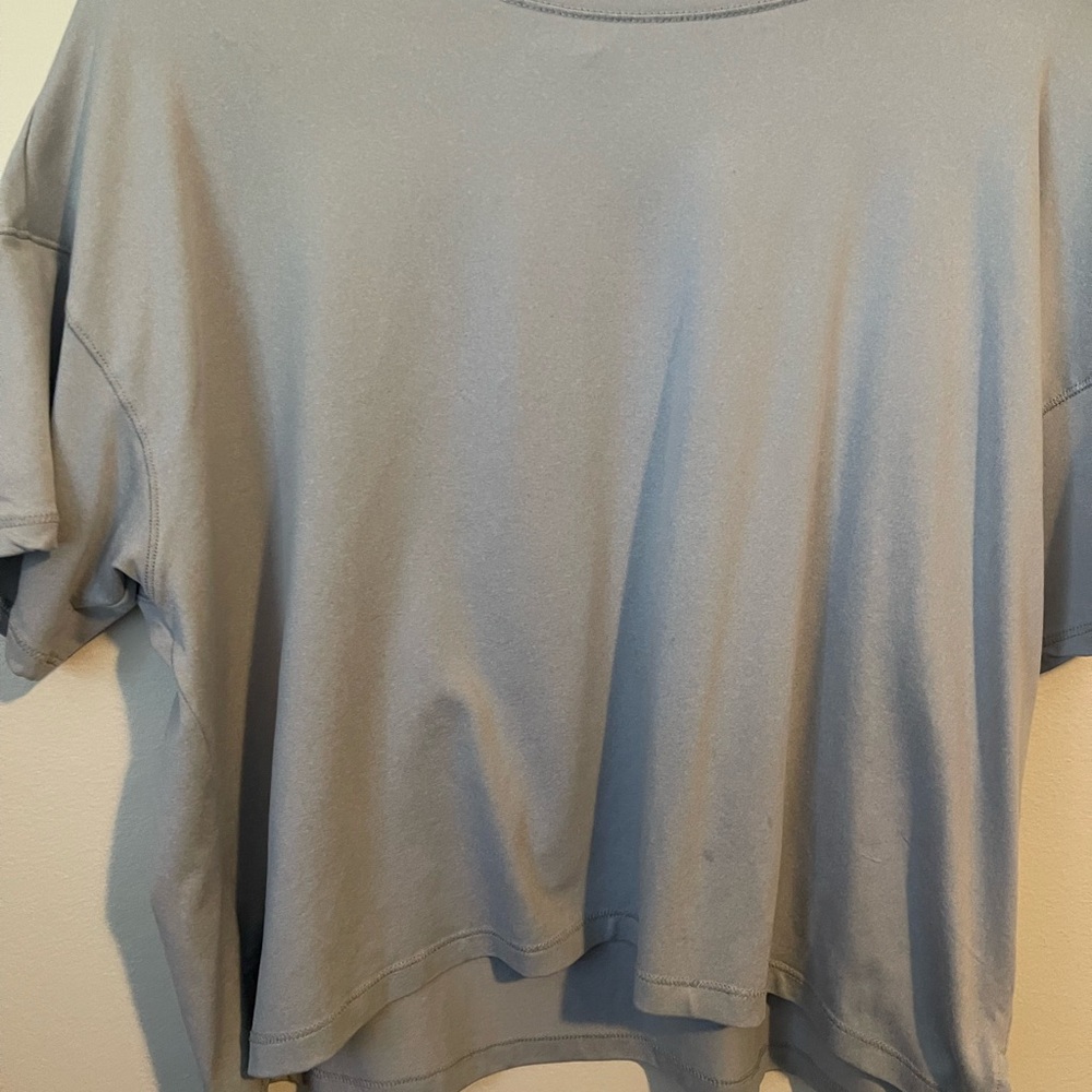 Yogalicious Light Blue Short Sleeve Tee